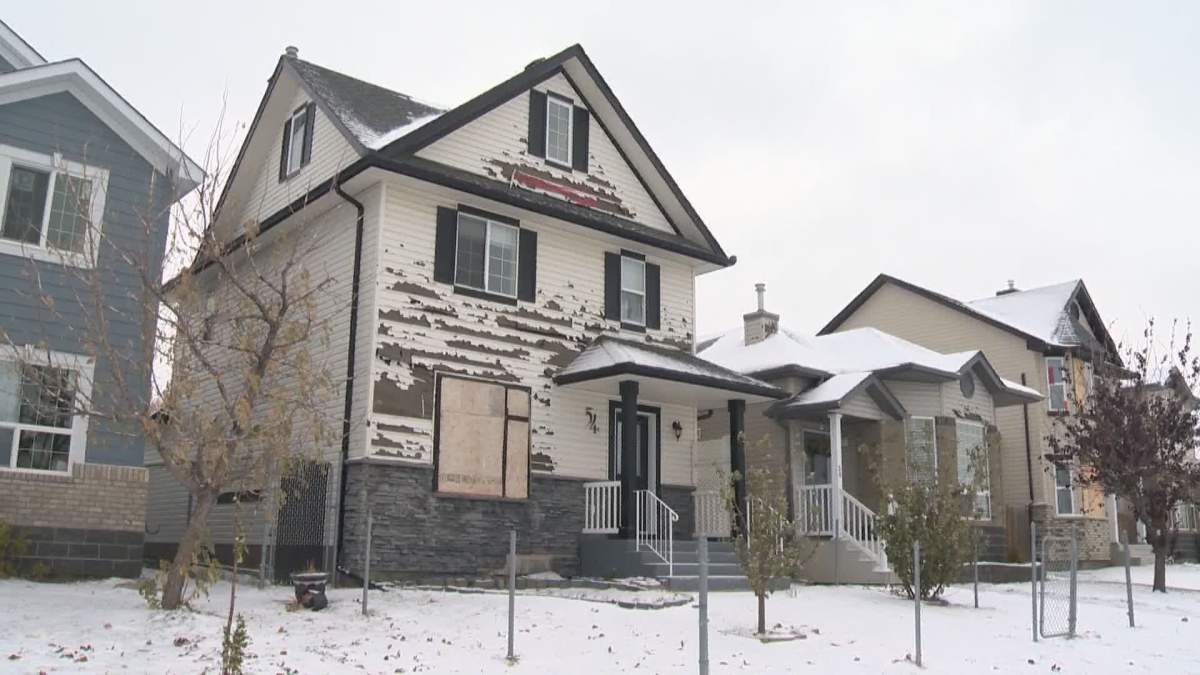 A family home in Saddleridge.