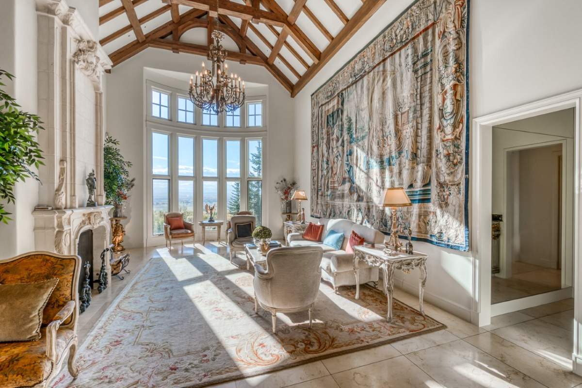 A mansion west of Calgary will be up for auction in November 2020.