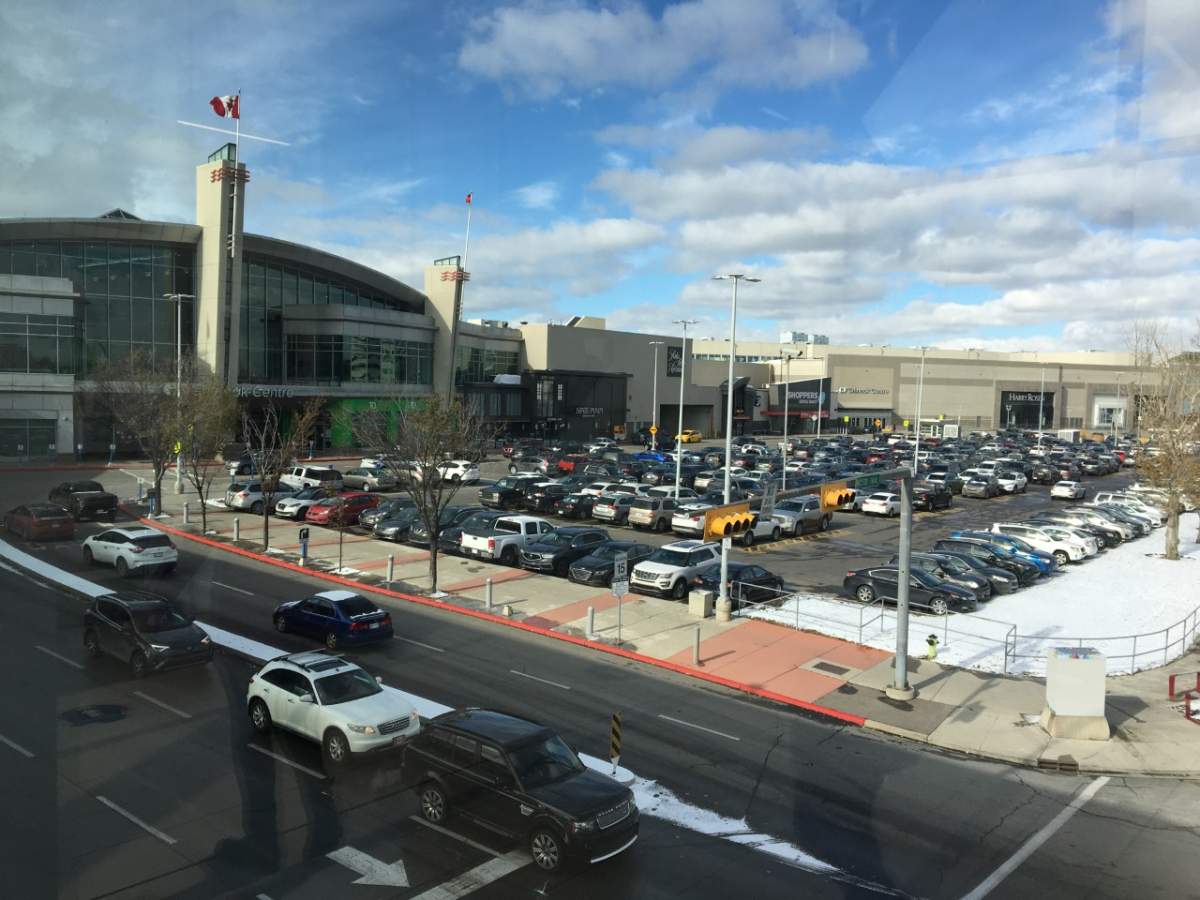 Calgary’s Chinook Centre pictured on Saturday, Oct. 17, 2020.