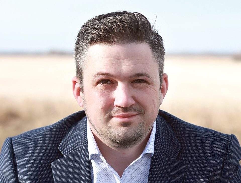 Morden Mayor Brandon Burley.