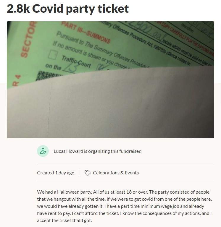 Gofundme / Screenshot