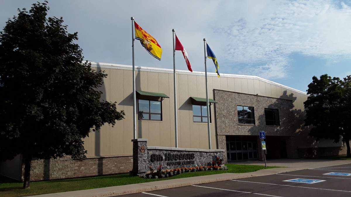 N.B. health advised residents of a potential exposure at the Sussex Hussars Sports Centre.