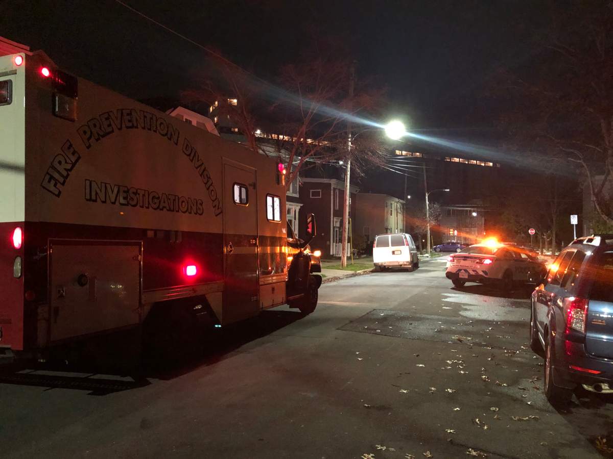 Apartment fire in Halifax's south end displaces eight people.