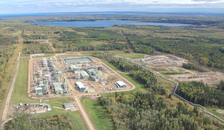 An aerial image of Osum Oil Sands’ Orion facility.