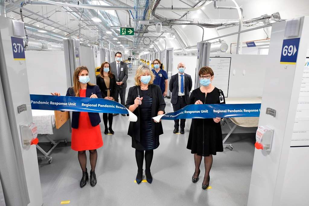 Professionally staffed and fully-equipped, the field hospital is not a unit for COVID patients but for patients who are medically stable, with an estimated stay of three to five days.