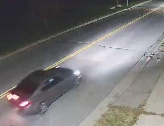 OPP have released images of a vehicle that allegedly intentionally damaged a Pride crosswalk in Prescott, Ont.