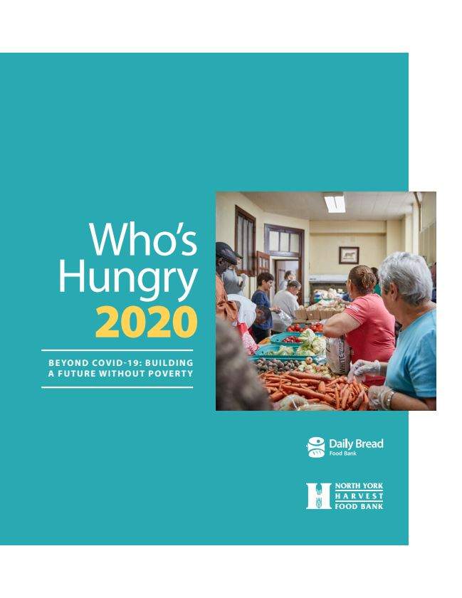 Who’s Hungry 2020 report reveals that prior to COVID-19, food bank use had already increased by 5% compared to the previous year with close to one million visits in the city of Toronto.