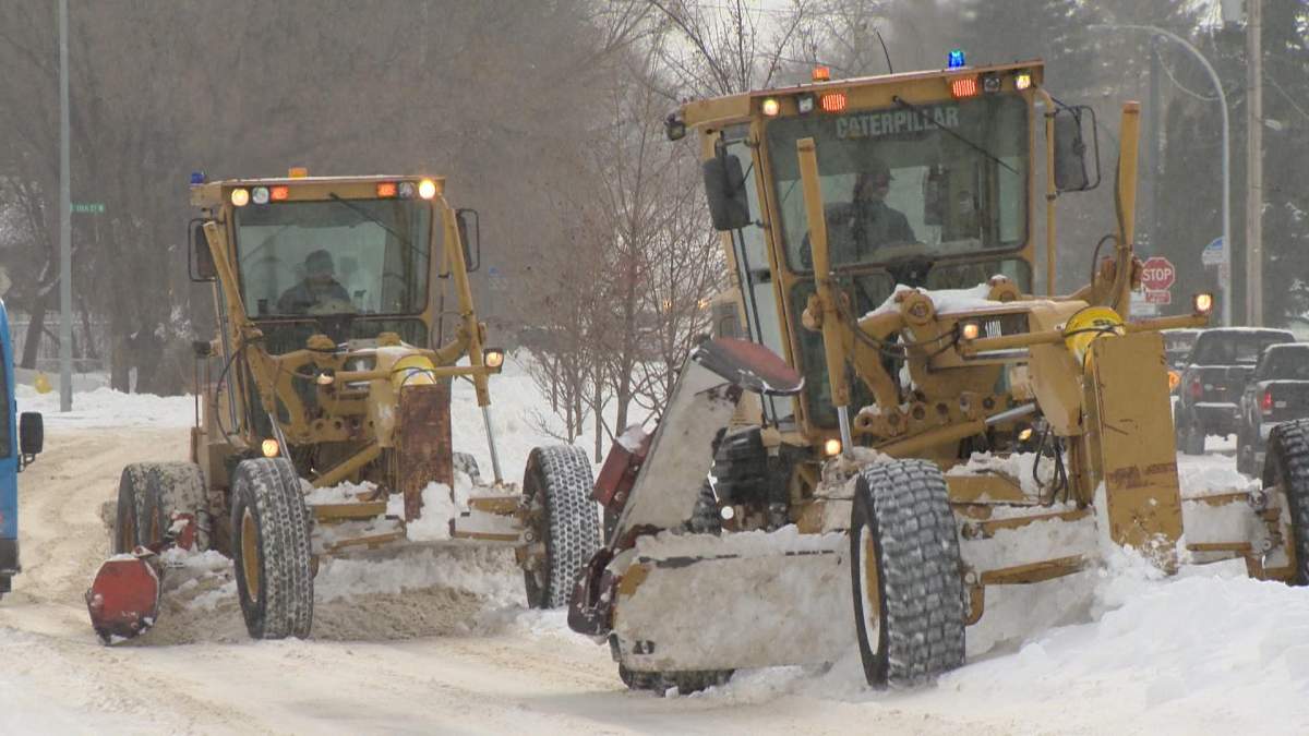 A new report, presented to Saskatoon city council, predicts snow from November's blizzard won't be completely removed until the end of January 2021.