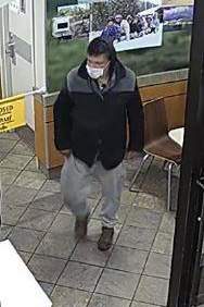 Lethbridge police are seeking public assistance to identify a man wanted in connection with an assault on a Tim Hortons employee.
