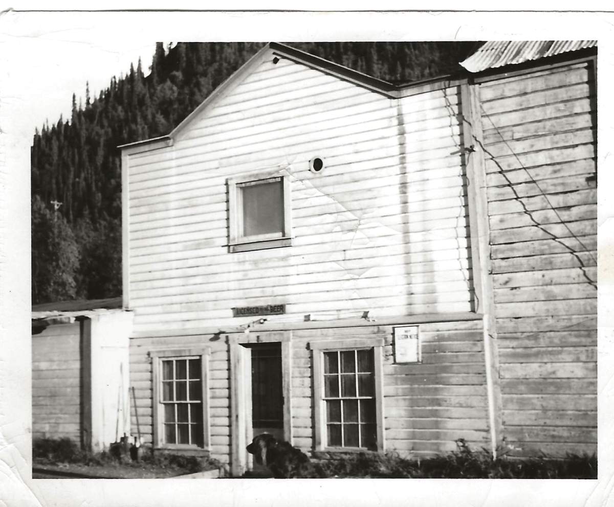 The roadhouse in the Yukon