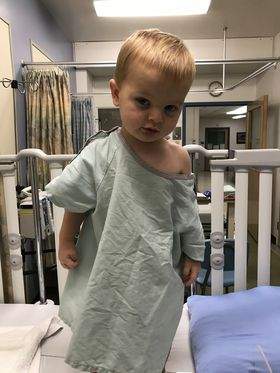 Carson LaFrance was diagnosed with a rare eye cancer after his mother read an article and noticed he had signs of it.
