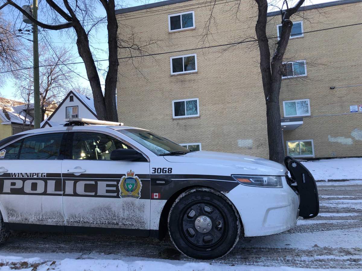 Police on scene on Charles Street.