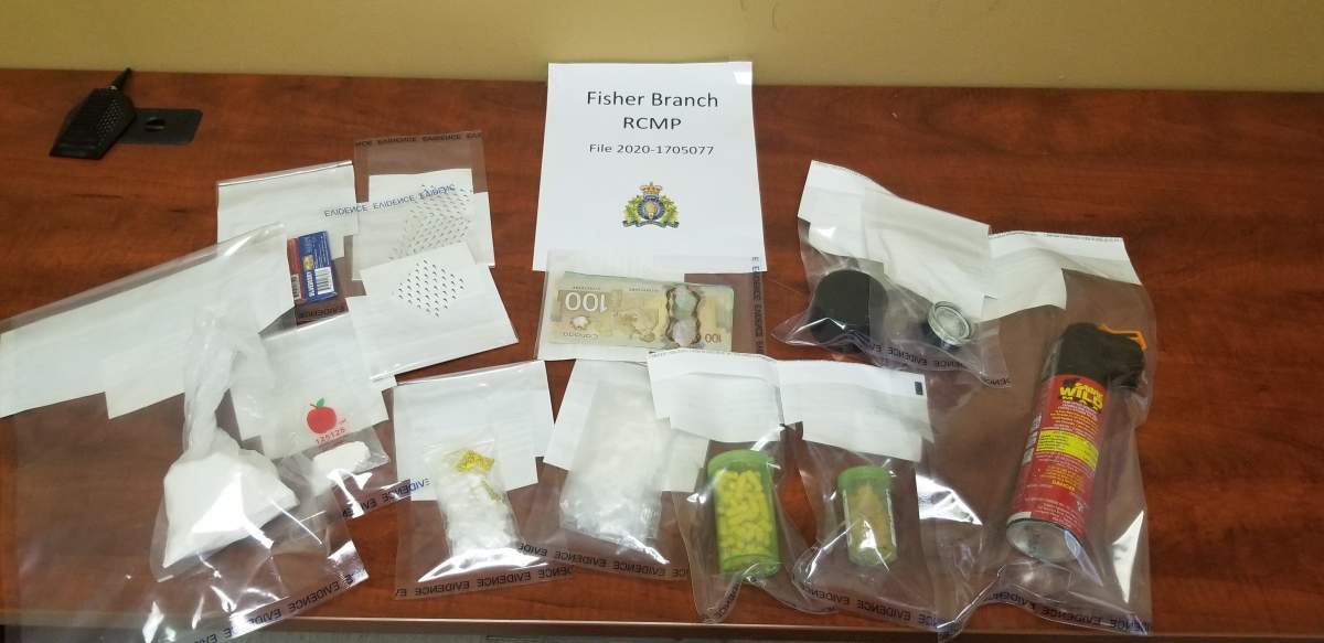 Contraband seized by RCMP.