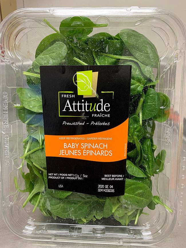 The Canadian Food Inspection Agency says Vegpro International has recalled the products that were sold in the two provinces.