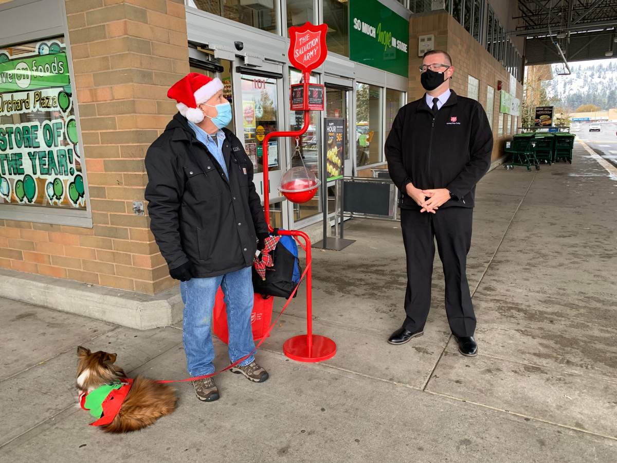 The Salvation Army in Kelowna and West Kelowna are appealing to the public to volunteer time as kettle bell ringers. 