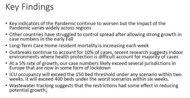 Key findings of the new COVID-19 modelling numbers