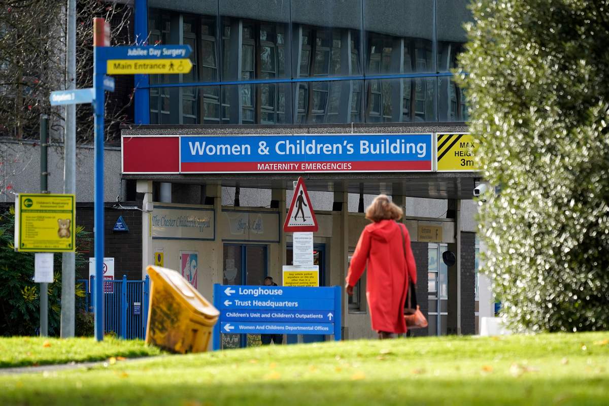 The hospital at which Lucy Letby worked