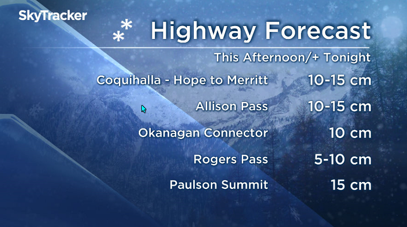 Wind warning in effect with gusts up to 90 km/h possible for parts of B.C.’s south coast - image