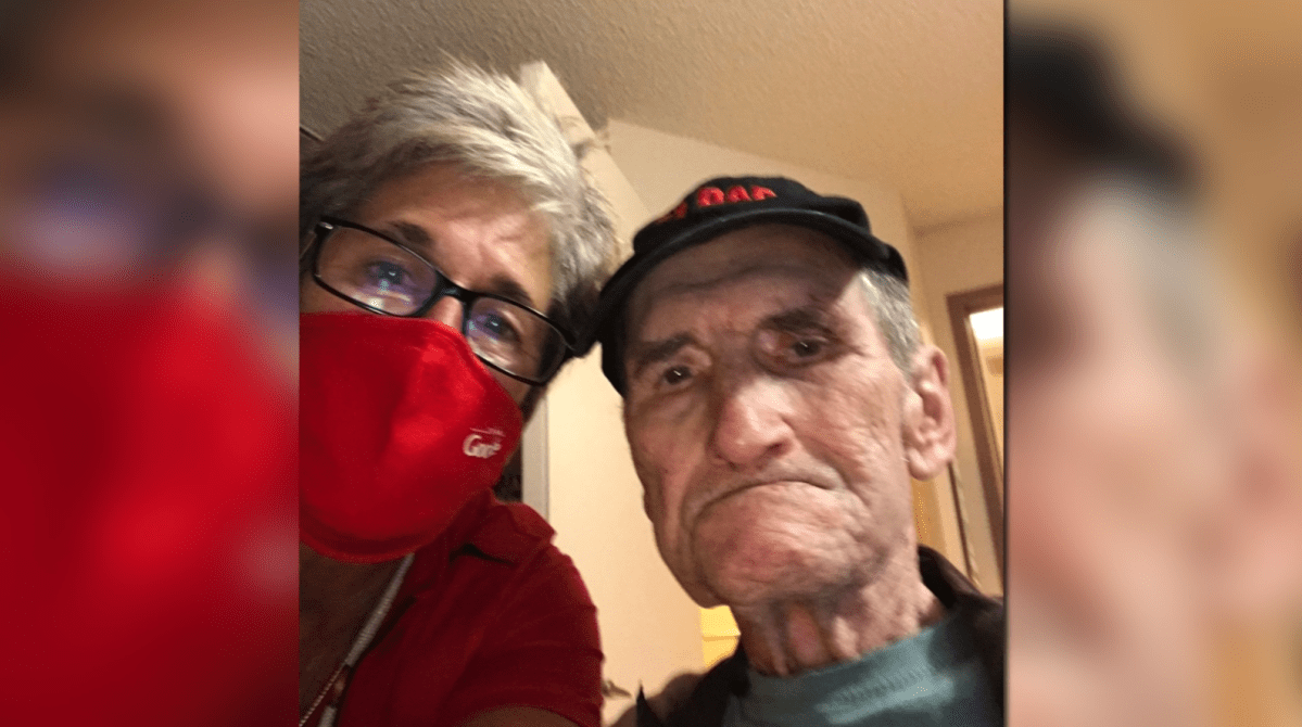 Lisa Prost with her dad Murray.