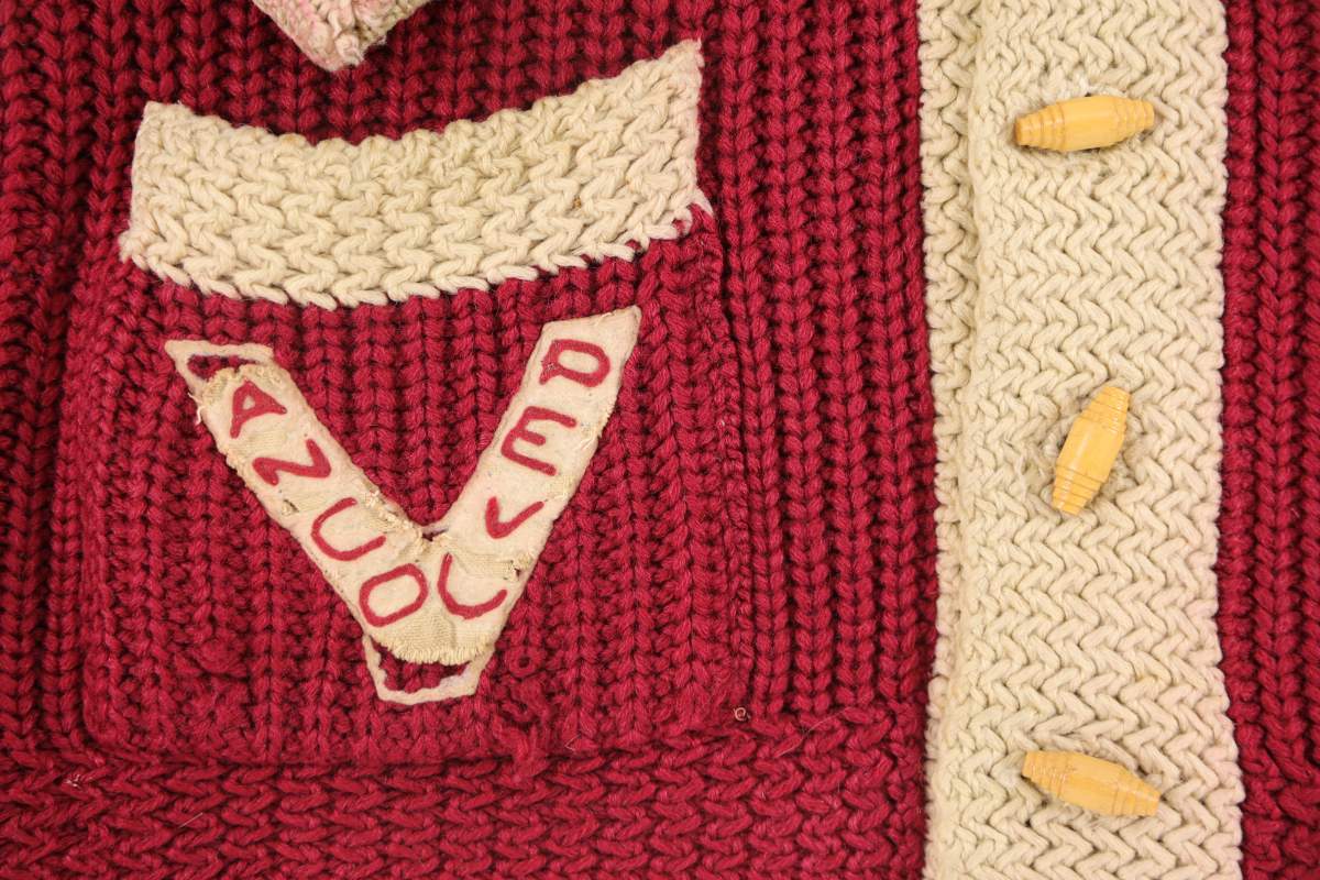 A 96-year-old Vancouver Millionaires/Vancouver Maroons sweater has hit the auction block. 