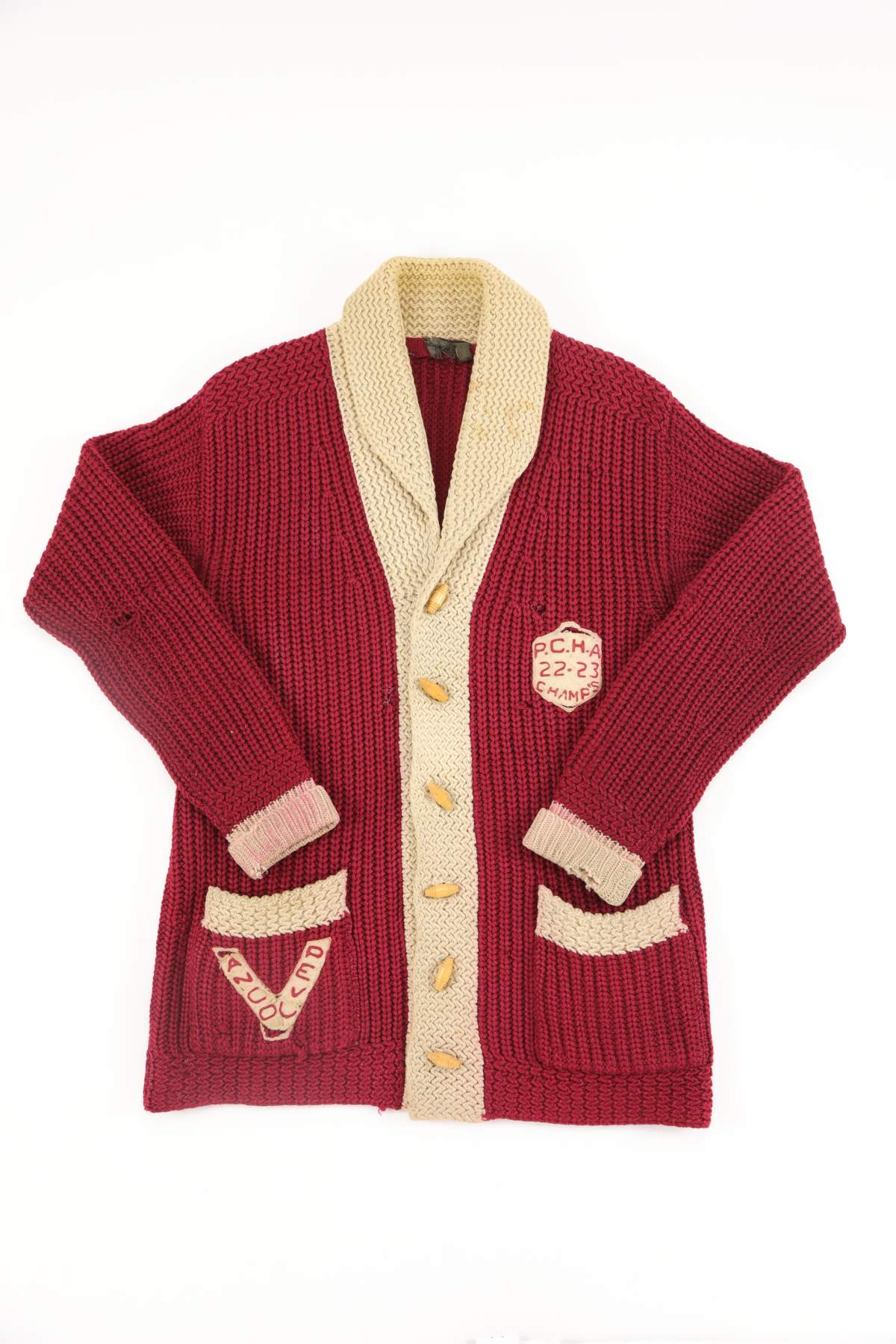 Lelands.com president Mike Heffner said as few as 15 of the sweaters may have been crafted, and believes this is the only one still in existence.