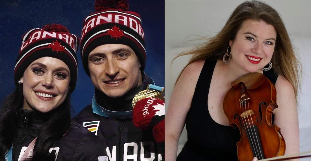 The London, Ont., region's Scott Moir, Tessa Virtue, and Lara St. John are among the 114 Order of Canada honourees announced Friday.