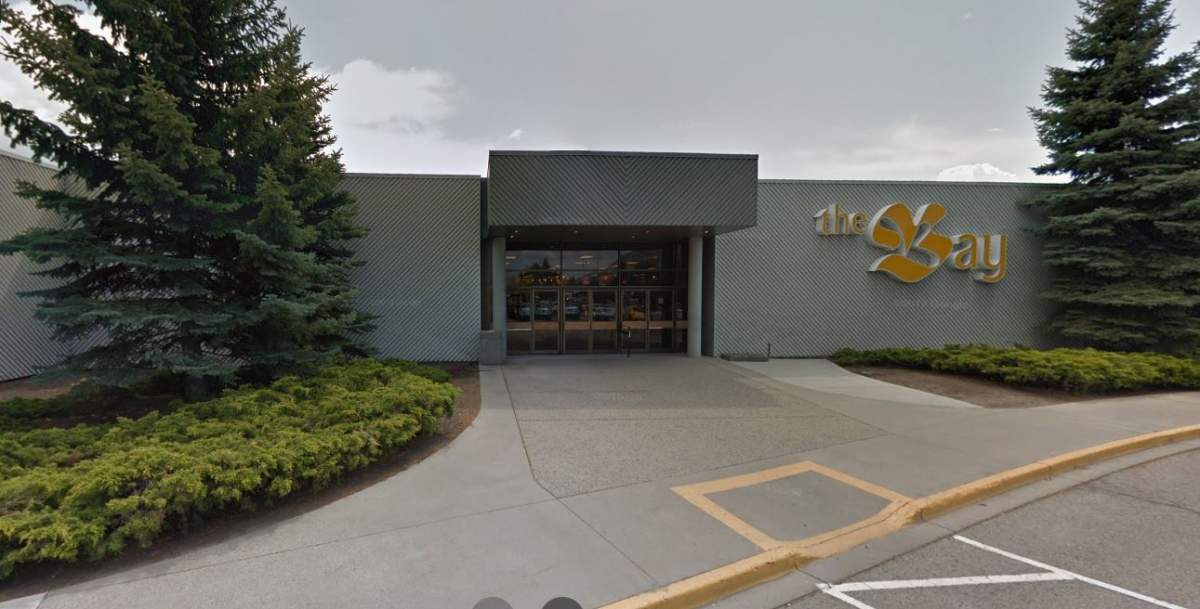 The Bay is in a rent dispute with Cherry Lane Shopping Centre in Penticton. 