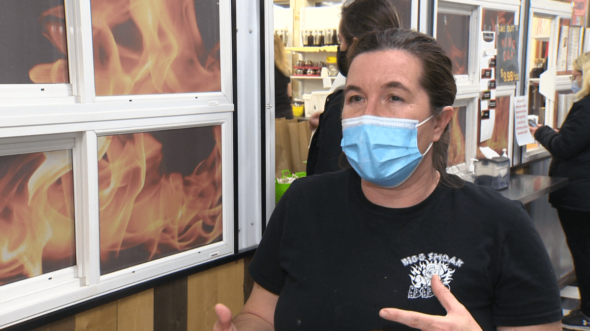 Brigitte Turner, the co-owner of Bigg Smoak Bbq Smokehouse and Grill.