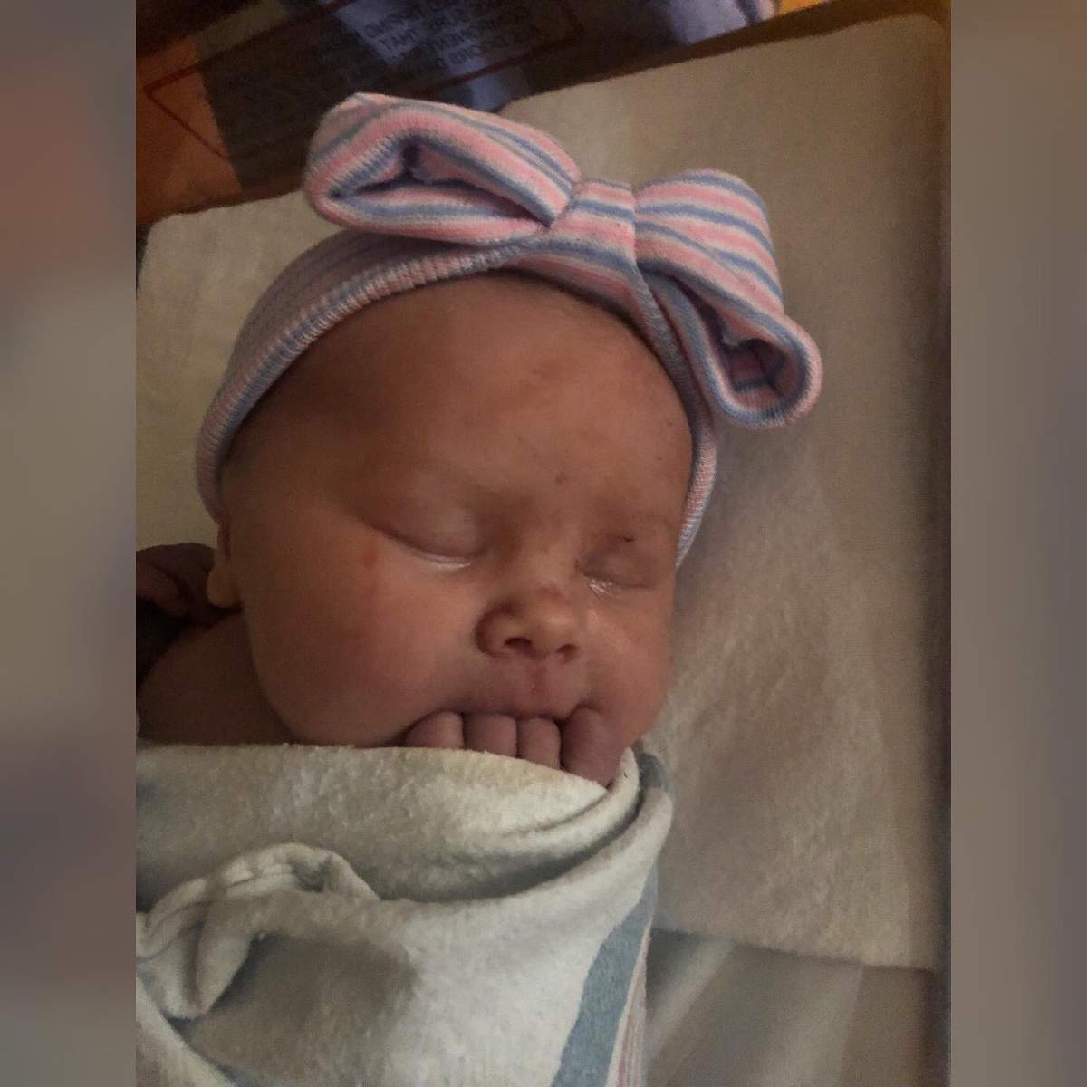 Maggie Jayne Schwandt is shown at a hospital in Michigan on Nov. 5, 2020.