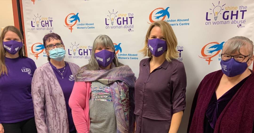 LAWC advocates/counsellors as seen in this photo posted Nov. 13, 2020. 