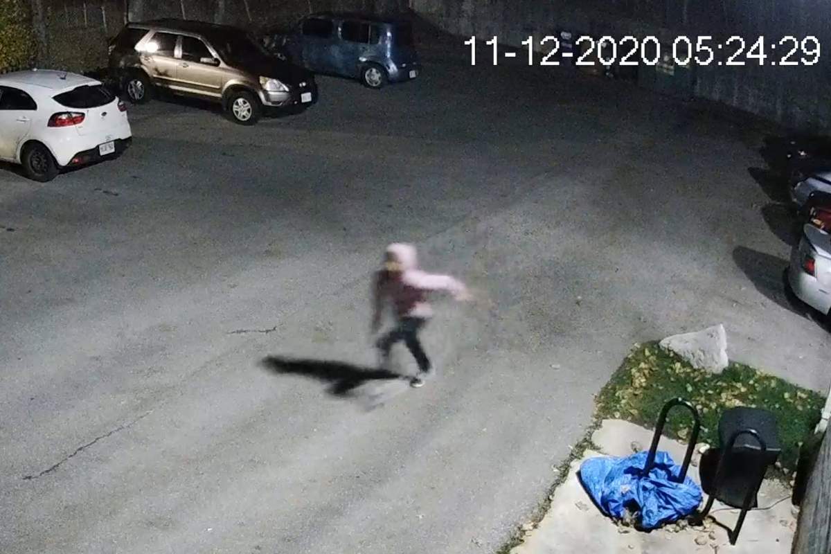 Waterloo Regional Police are looking to speak with this person in connection to a recent shooting in Kitchener.