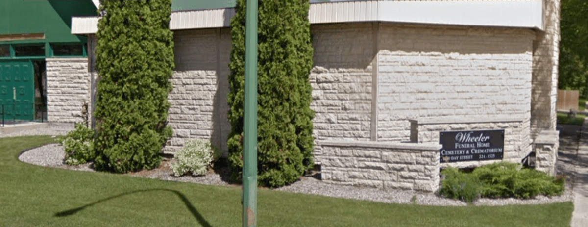 The former Wheeler Funeral Home, seen here in June 2014. 
