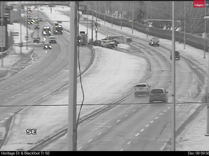 Police are looking for information after a serious accident in Calgary's northeast left one woman dead.