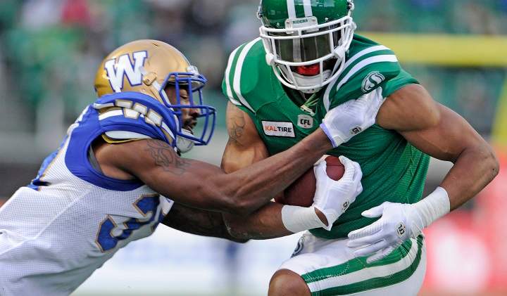 Saskatchewan Roughriders' wide receiver Shaq Evans apoligizes for his reaction to fans commenting negativley towards the Black Lives Matters movement in the summer. 