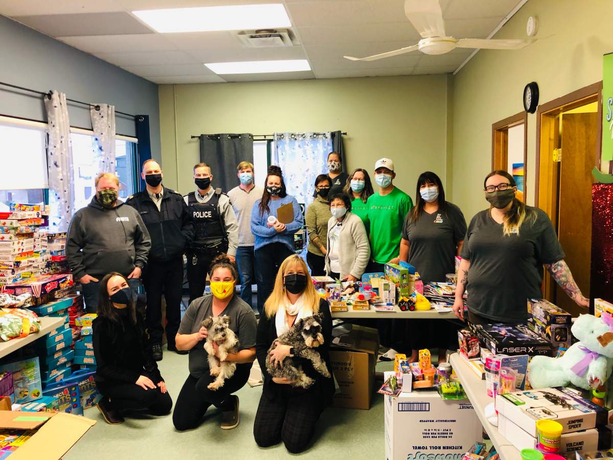 Children North staff and volunteers have spent hours wrapping the gifts.