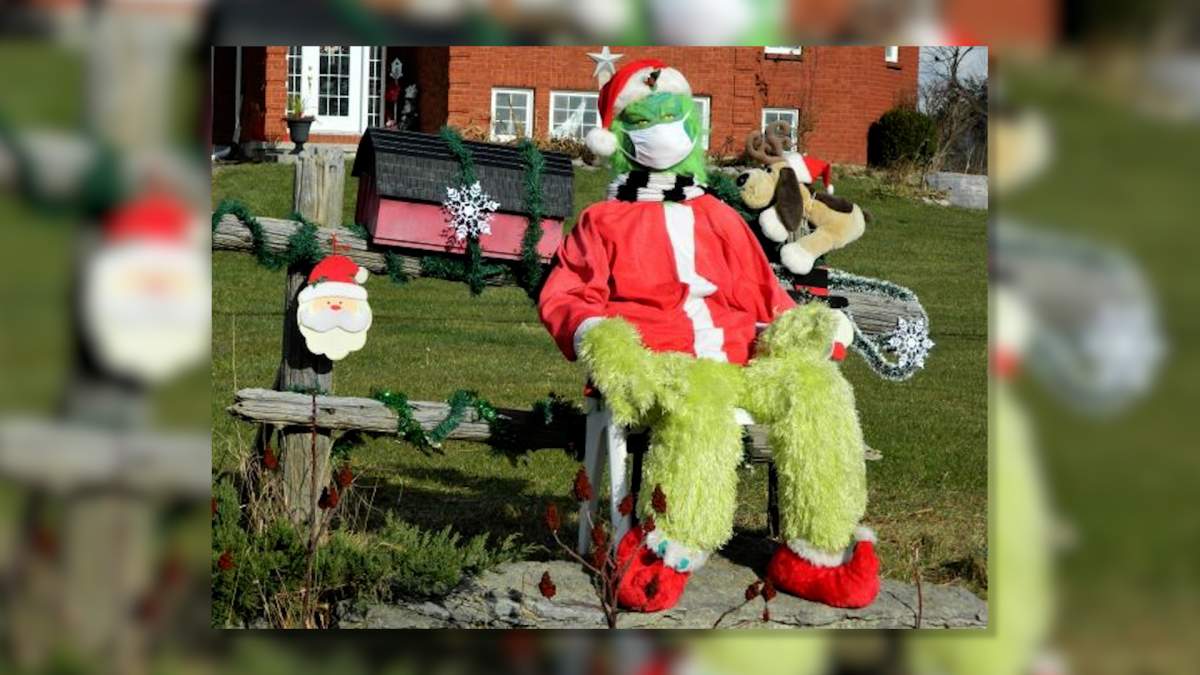 Six-foot tall Grinch