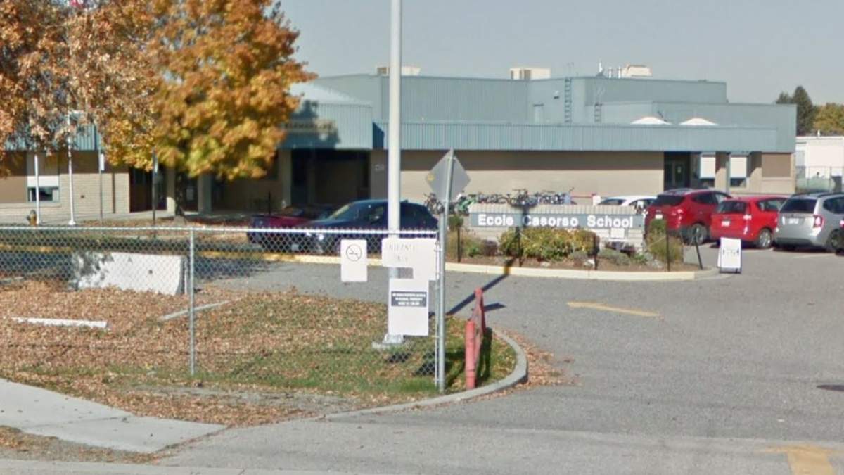 Casorso Elementary School in Kelowna, B.C.