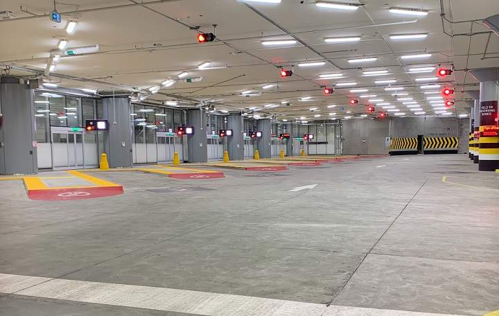 The ground level of the new Union Station bus terminal is seen before GO Transit began operations on Saturday.