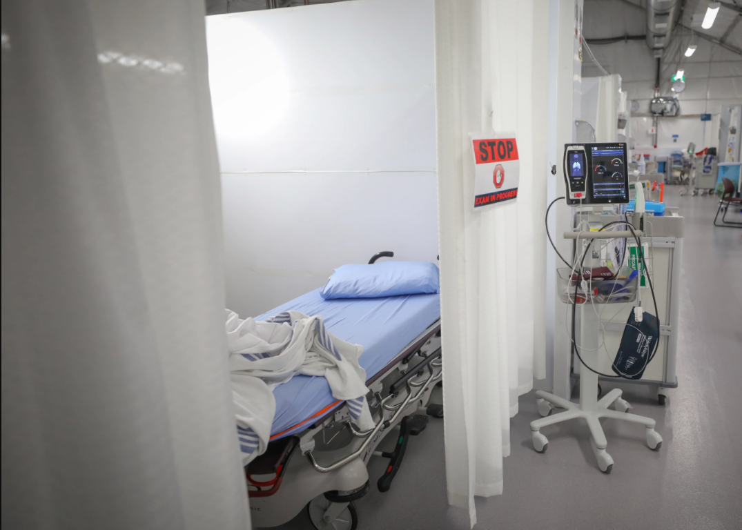 Pandemic Response Unit at the Peter Lougheed Hospital in Calgary on November 14, 2020.