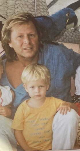 Peter and his son Kai.