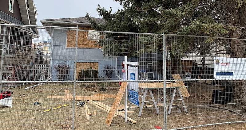 Within a two-year period, the Calgary Police Service visited the house on 143 occasions for incidents which included a stabbing and two fatal overdoses.
