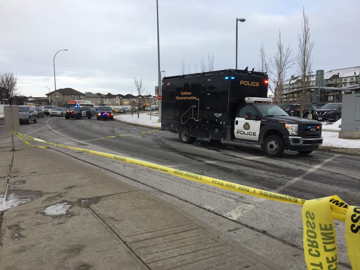 Cyclist rushed to hospital after being struck by vehicle in northeast Calgary - image