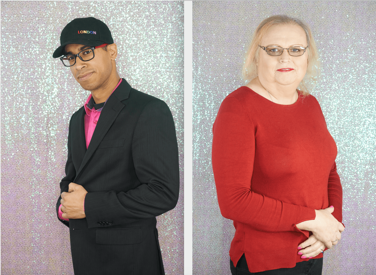 Pride London Festival President Stephen D’Amelio (left) and Vice President Amanda Pearson (right) say they have big plans for 2021.