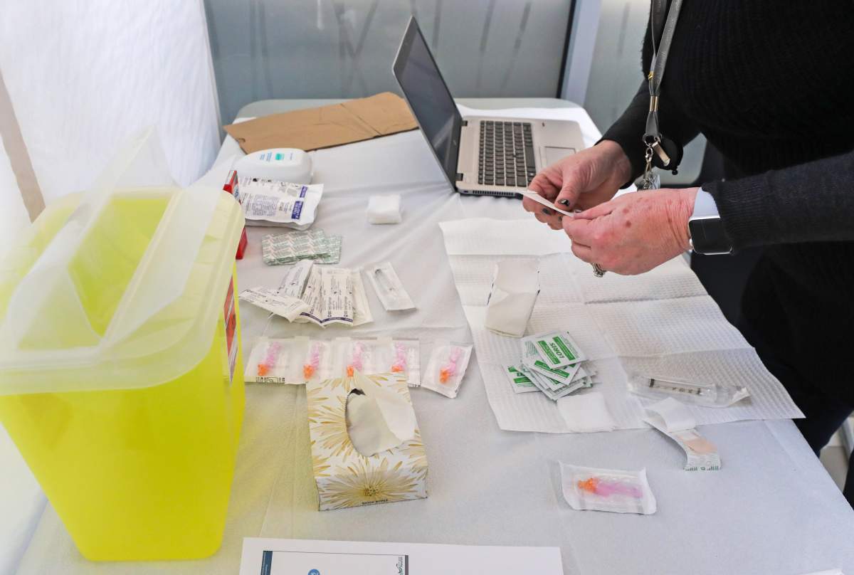 Nova Scotia received its first allotment of the Pfizer-BioNtech COVID-19 vaccine on Dec. 15, 2020. The first immunization clinic starts Wednesday, Dec. 16.