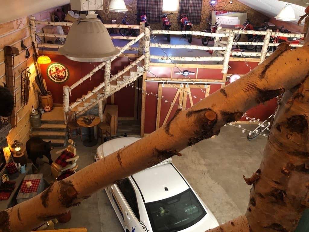 The inside of gunman Gabriel Wortman’s “warehouse” located at 136 Orchard Beach Drive in Portapique, N.S.