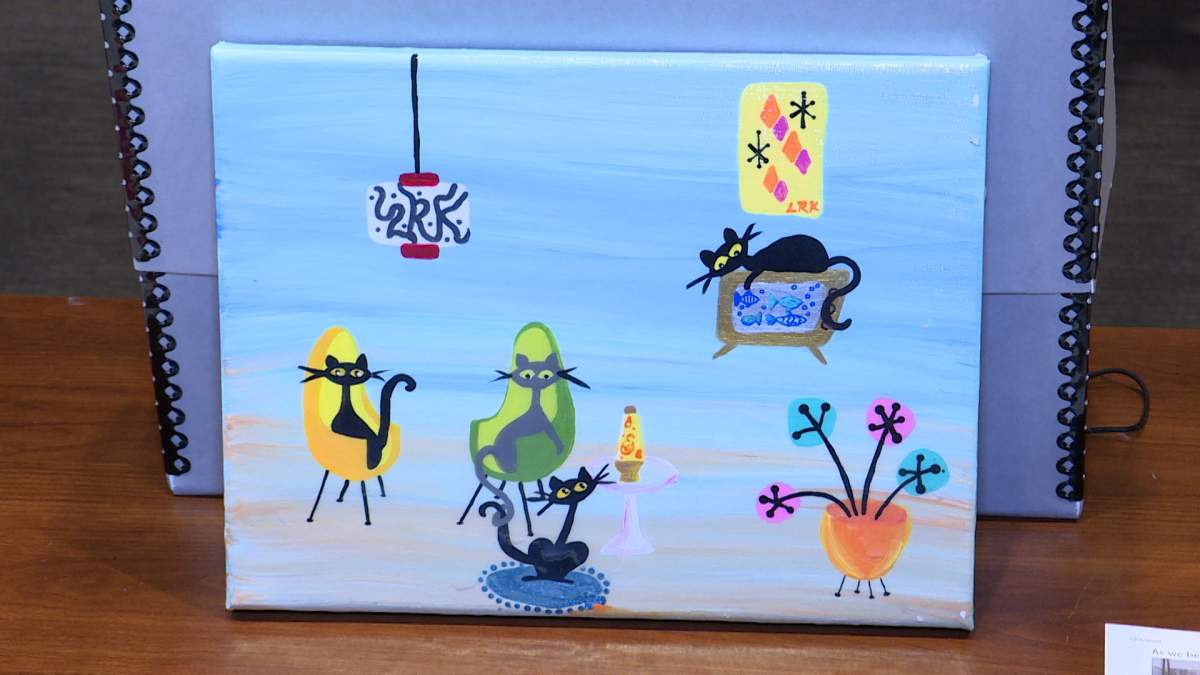 A painting by Lisa Ray Koenig