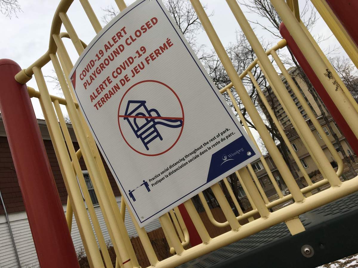 Winnipeg is reopening parks and athletic fields as of Tuesday.
