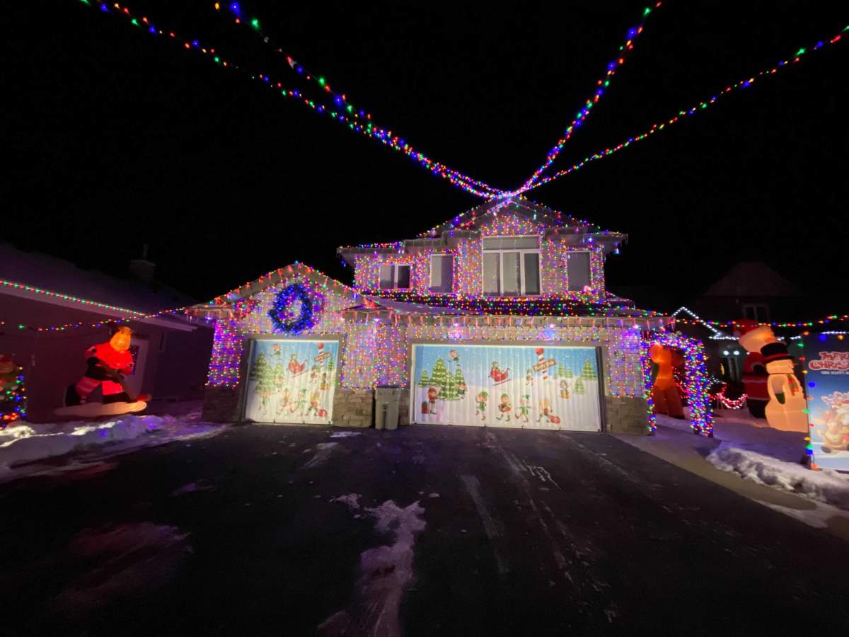 Jon Harringa’s house in Stony Plain, Alta. on December 3, 2020.