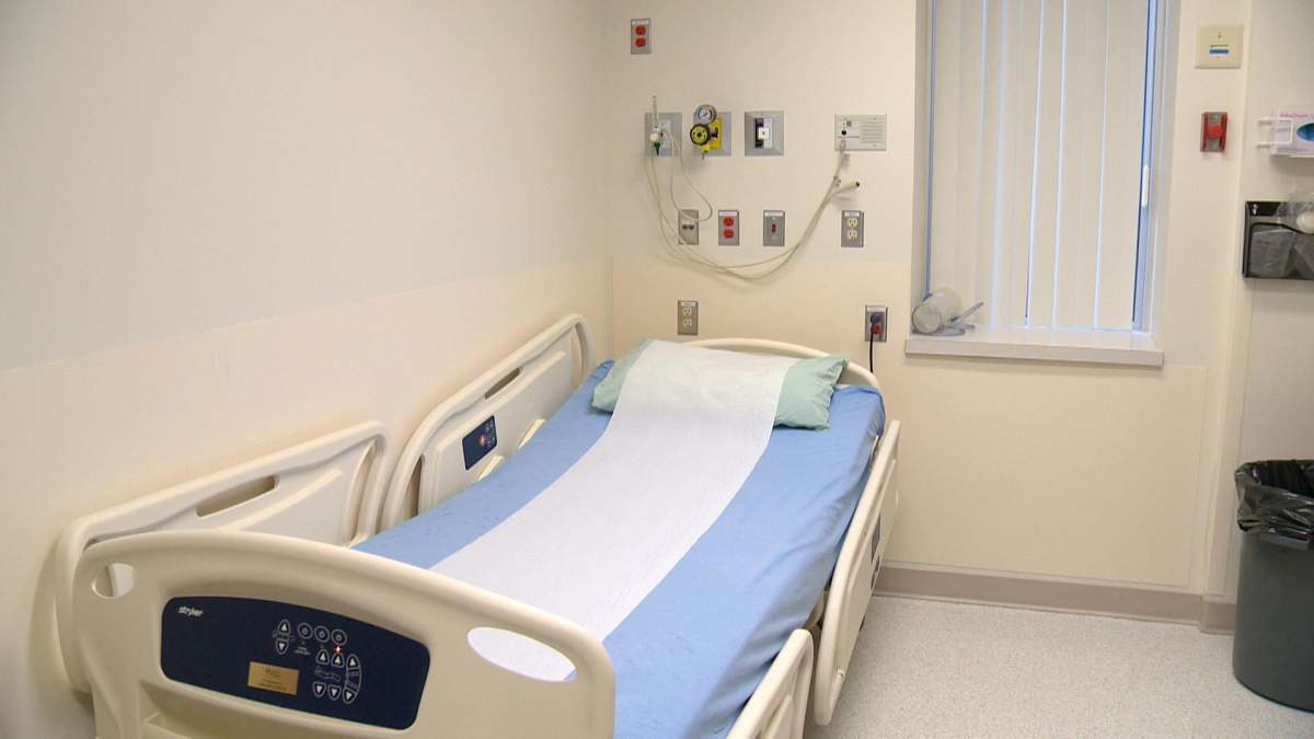 Hospital bed fire photo .