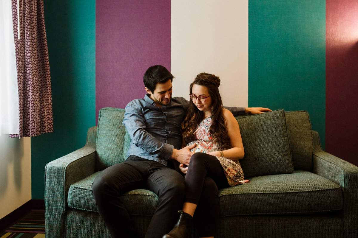 Nicole and Alexander Beshinsky won free stays at Hotel Zed every Valentine’s Day for the next 18 years after conceiving during the “nooner” special.